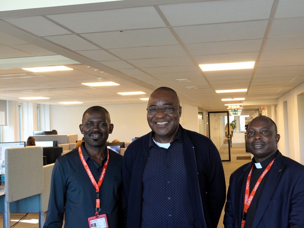 Delegasjon fra Caritas Nigeria i kontorlandskapet til Caritas Norge