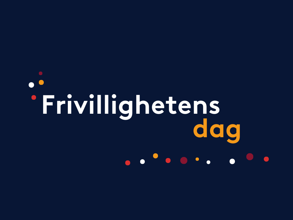 Banner til frivillighetens dag fra Frivillighet Norge.