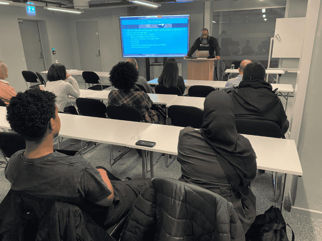 Shahid Rasool bidrar på kurset Ung JOBBFOKUS nasjonal 