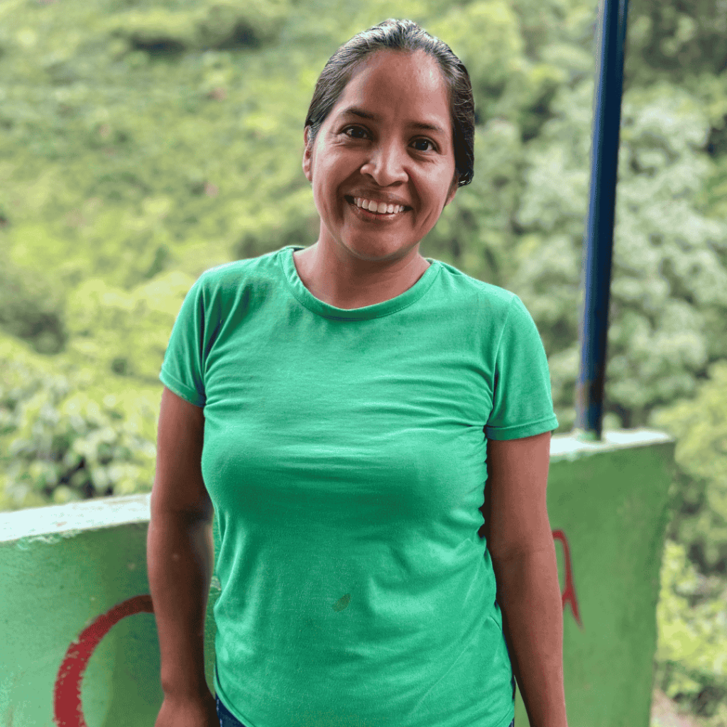 Olga Lucía Peteví, barista og deltaker i fredsprogrammet til Caritas i Colombia
