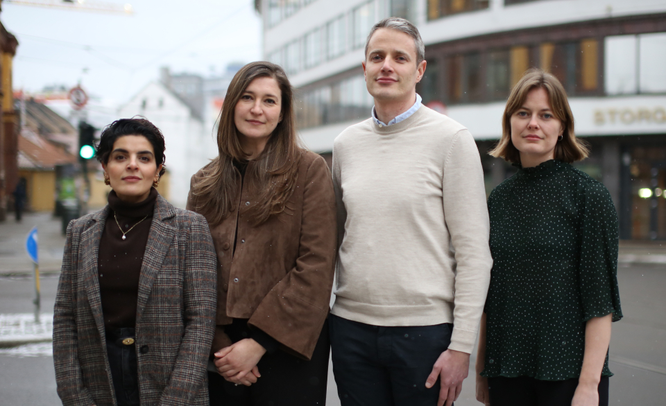 Rettshjelpsteamet til Caritas Norge. 